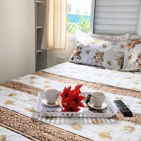 Apartamento Com Piscina Churrasqueira Em Ubatuba Exterior foto